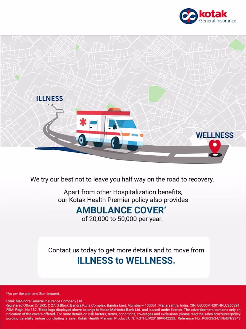 Cover image for Series of Kotak General Insurance KHP product value prop cam...
