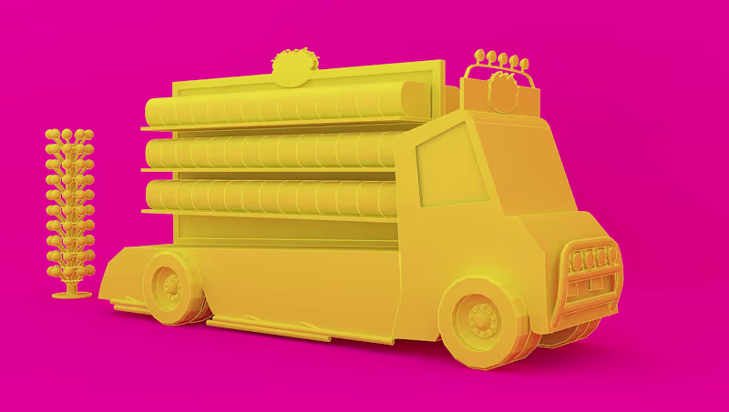Cover image for Jojo Candy Van | Retail Kiosk