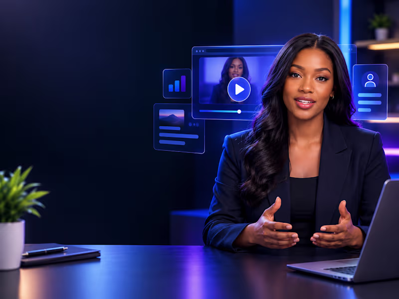Cover image for AI Founder videos and Spokesperson Videos for B2B Brands
