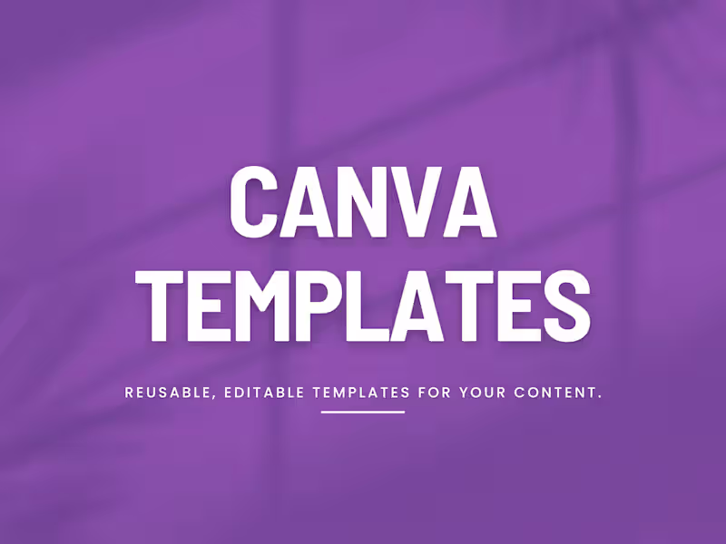 Cover image for Professional Social Media Templates