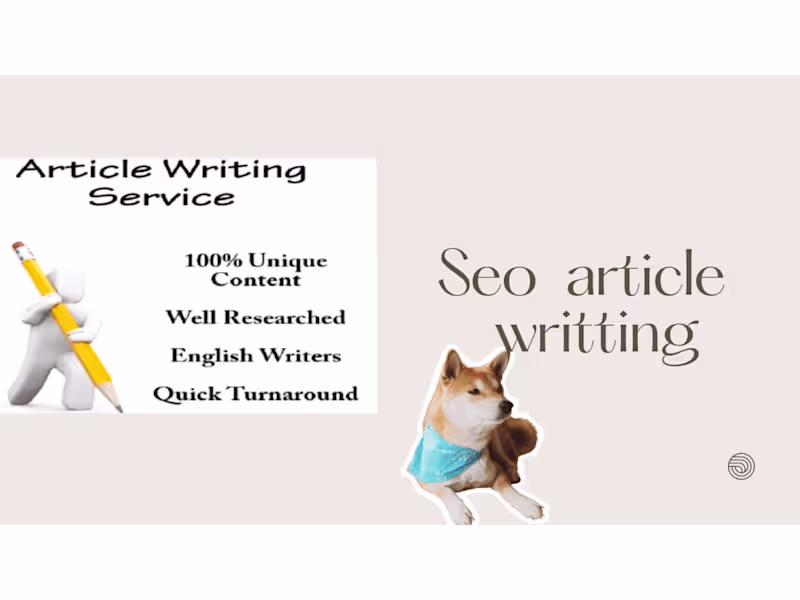 Cover image for SEO-Optimized Content Creation