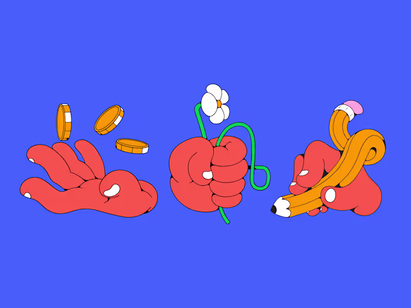 Cover image for Set of 3 Spot Illustrations