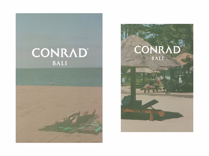 Cover image for Conrad Bali Photography & Creative Direction