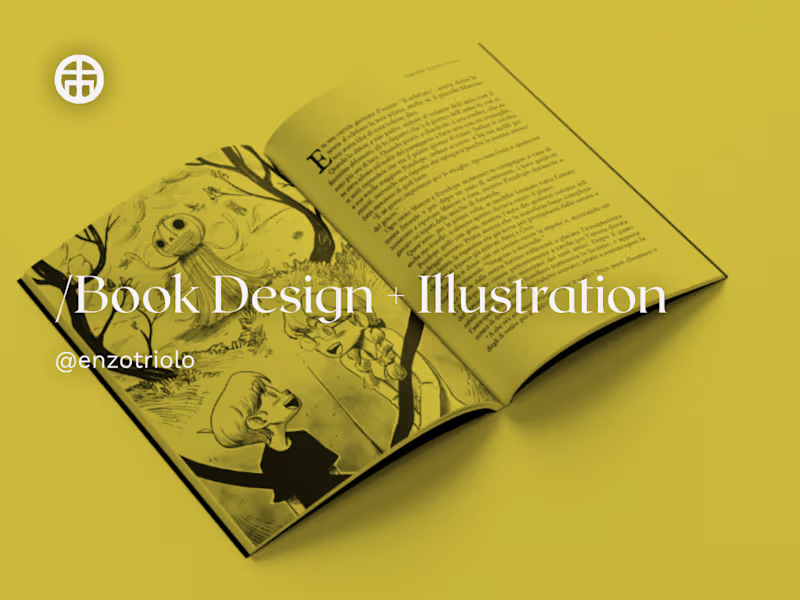 Cover image for Book Design + Illustration Package