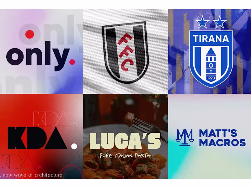 Cover image for Multi-Industry Logo Design Collection