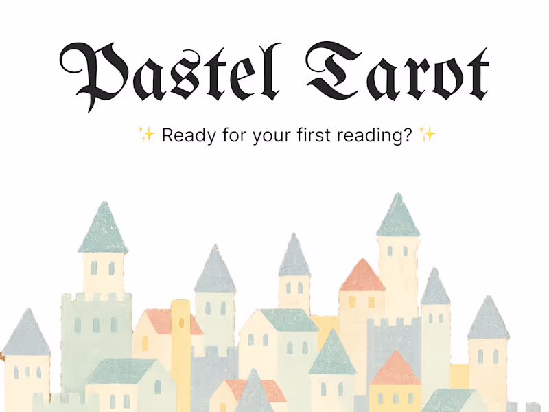 Cover image for Pastel Tarot App