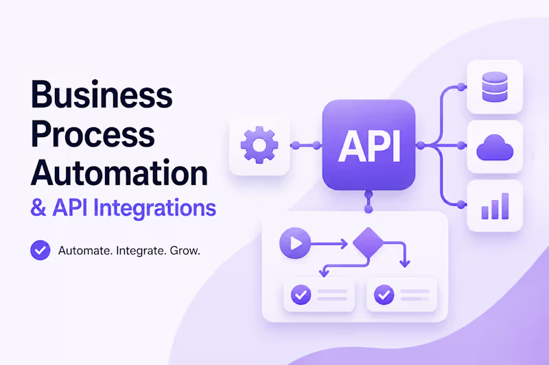 Cover image for Business Process Automation & API Integrations