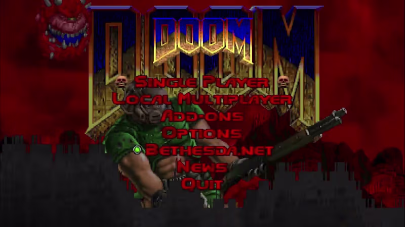 Cover image for DOOM (1993) FULL RUN ITYTD PB SPEEDRUN 7M7S