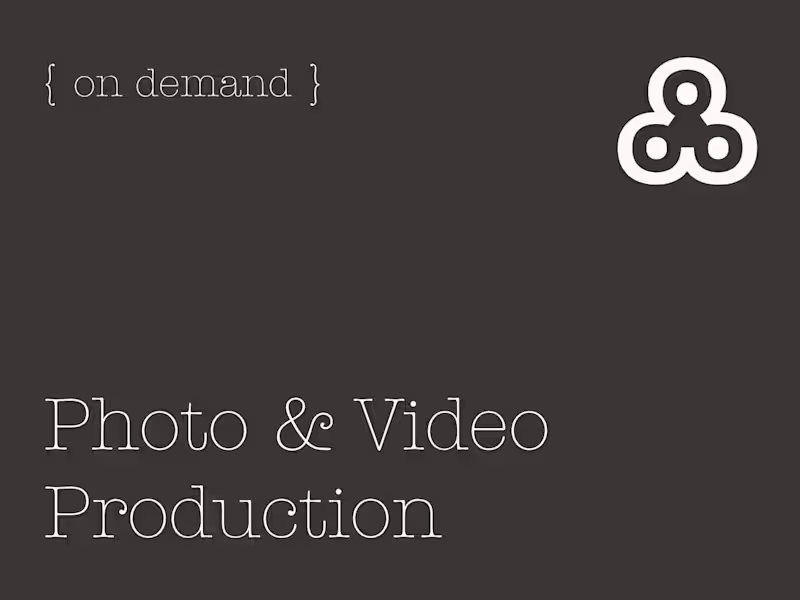 Cover image for Photo & Video Production