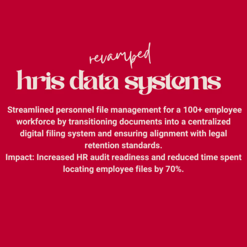 Cover image for Revamped Employee Data & File Management Systems