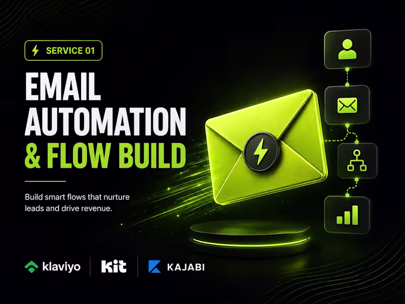 Cover image for End-to-End Email Automation & Flow Build