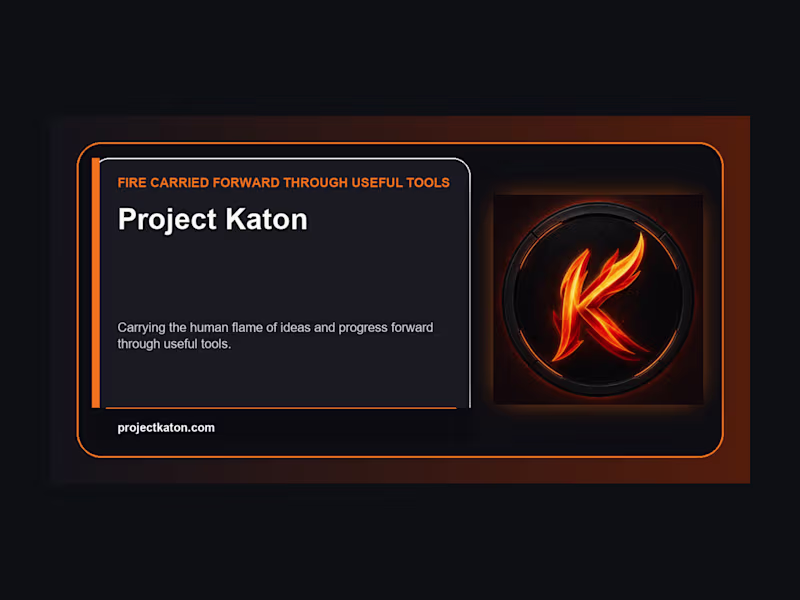 Cover image for Project Katon Public Website