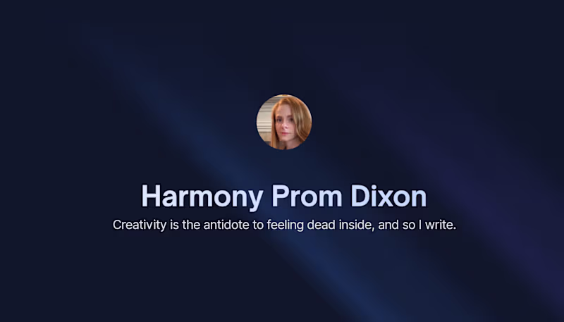 Cover image for Harmony Prom Dixon | Welcome to my Social Blog