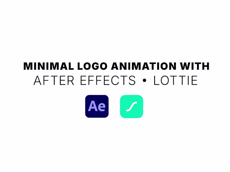 Cover image for Dot to Leaf | Minimal Lottie Logo Animation