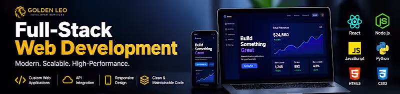 Cover image for Full-Stack Web Development