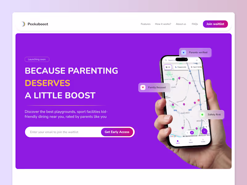 Cover image for Landing page for Peekaboost