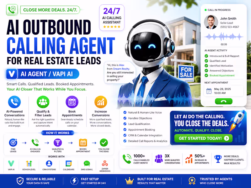 Cover image for AI Outbound Calling Agent Vapi AI Setup & Integration