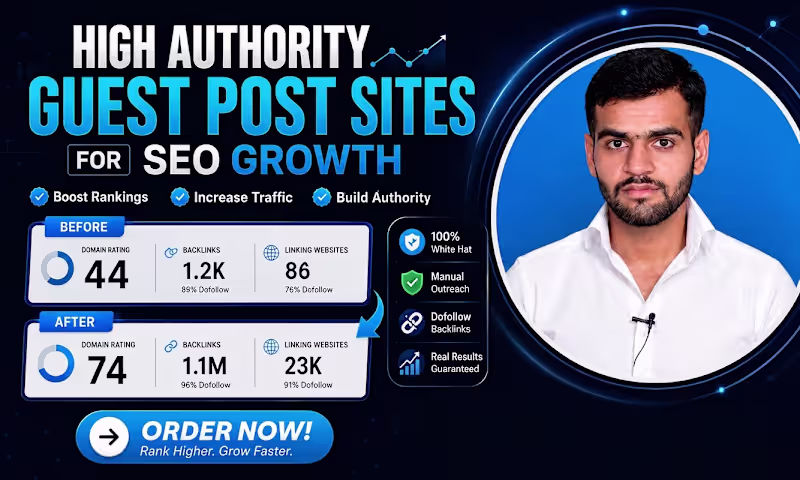 Cover image for Guest Posting for SEO &