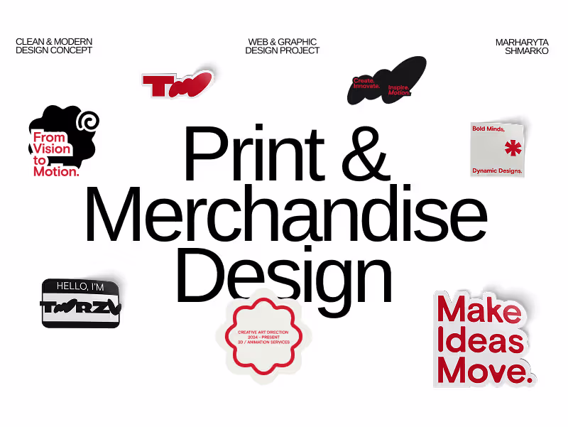 Cover image for Print & Merchandise Design