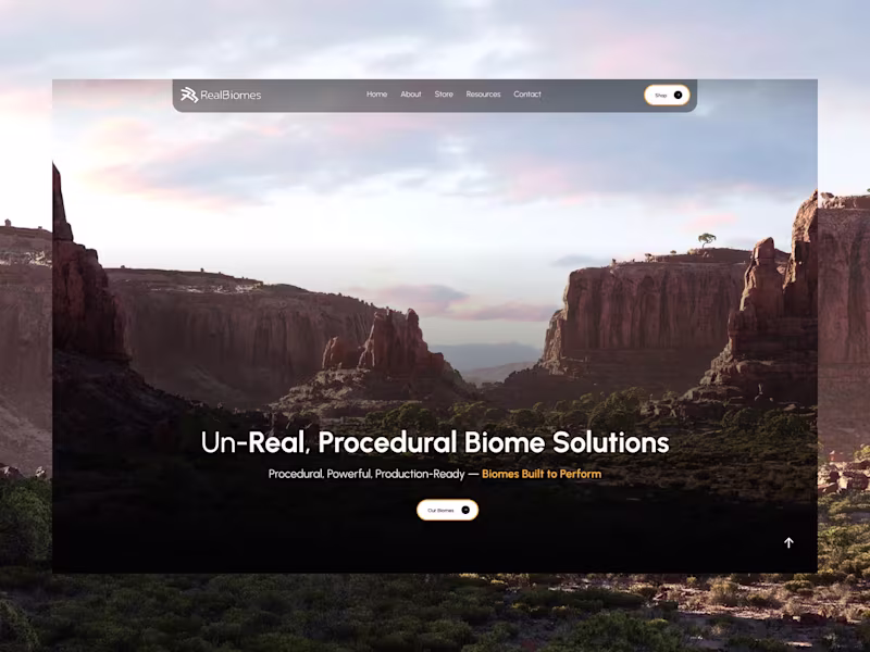 Cover image for RealBiomes was one of those