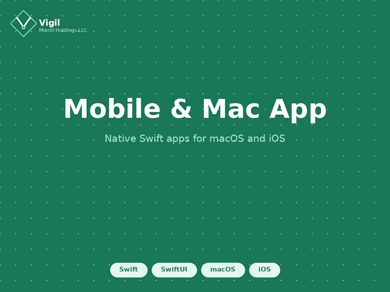 Cover image for Mobile & Mac App Development