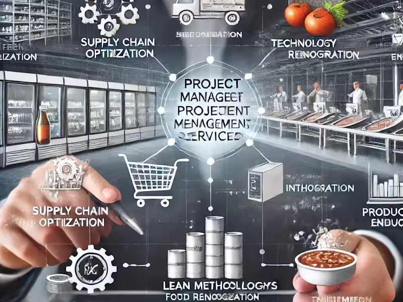 Cover image for Project Management Services for Retail & Food Production