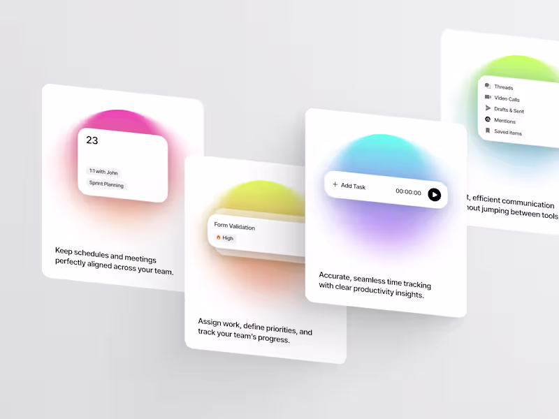 Cover image for flowly - feature cards