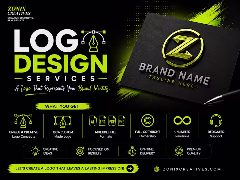 Cover image for Professional Logo Design | Modern & Memorable Brand Identity