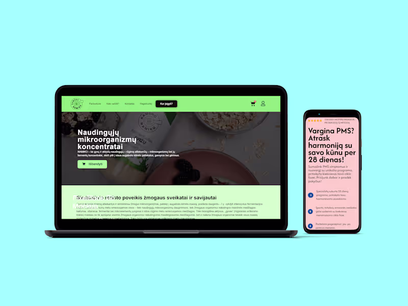 Cover image for Landing Page Design (One Page Fully Functional Website)