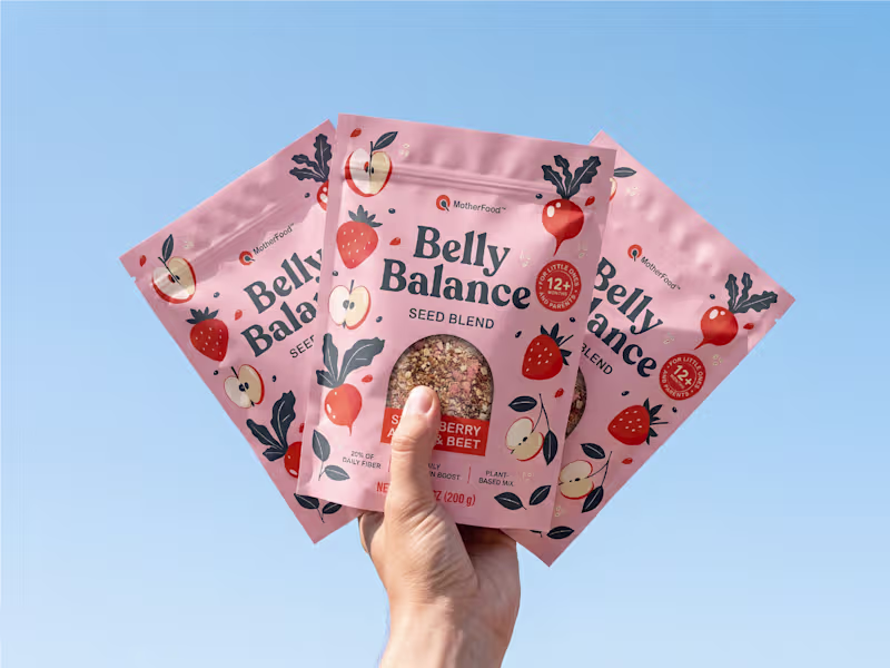 Cover image for Belly Balance Packaging & Brand Identity Design