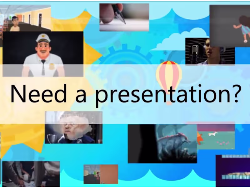 Cover image for Explainer video or presentation