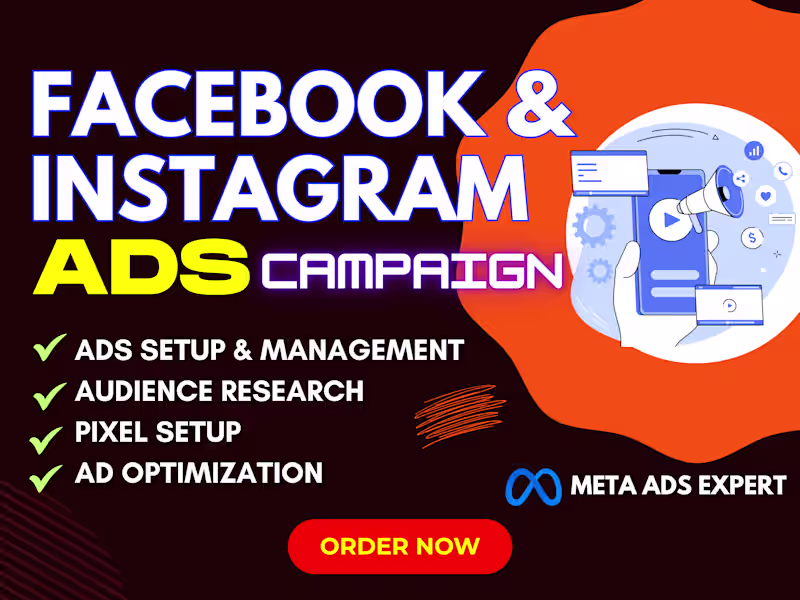 Cover image for I Provide Facebook/Meta ads campaign setup for your business