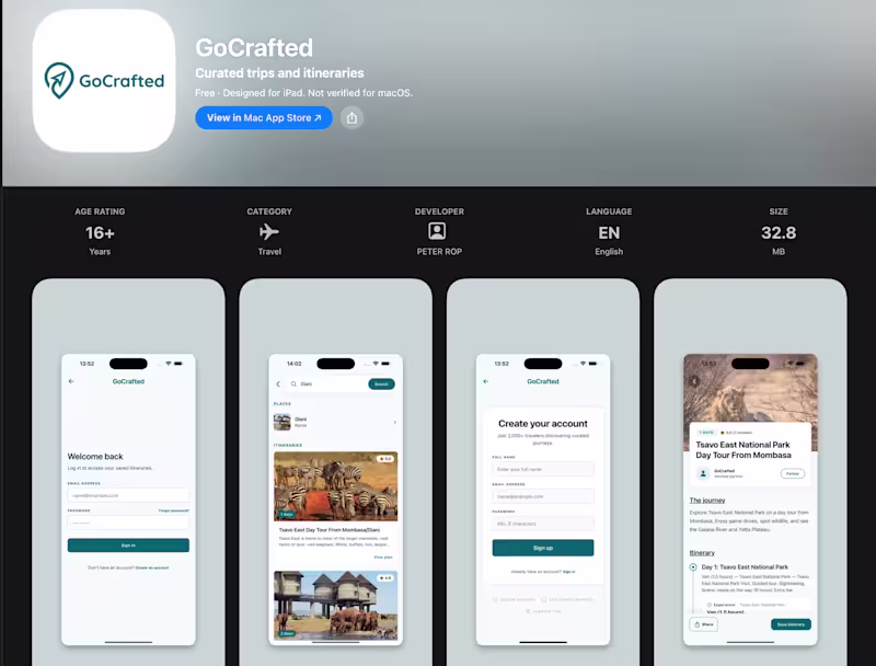 Cover image for Discover curated trips and destinations,
