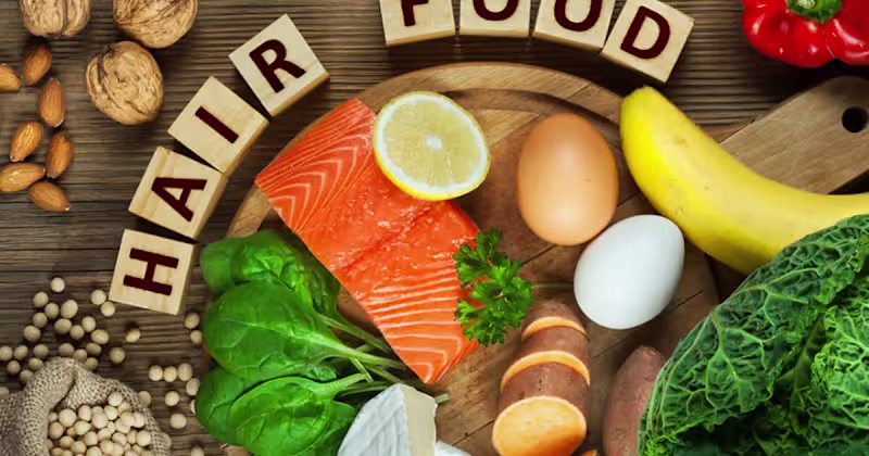 Cover image for BEST FOODS FOR HAIR GROWTH