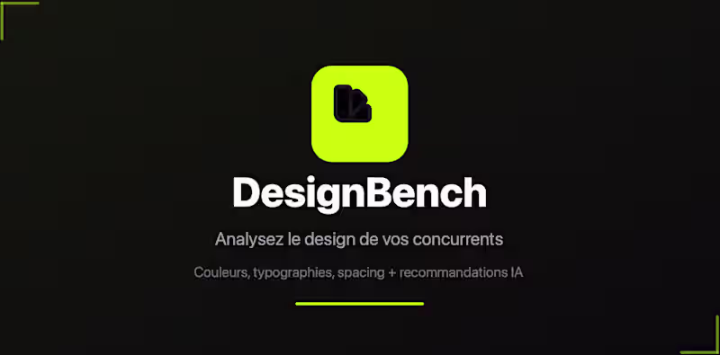 Cover image for Design Bench - AI-Powered Design System Analyzer