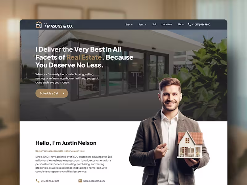 Cover image for Webflow Landing Page