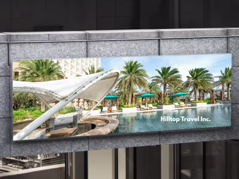 Cover image for Email Campaign for Hilltop Travel