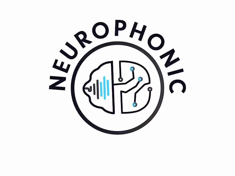 Cover image for Neurophonic – Futuristic Logo Design