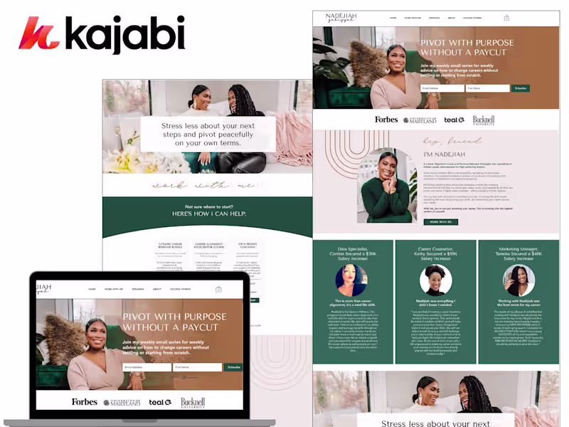 Cover image for Kajabi Online Course Website Design & Marketing Funnel Build