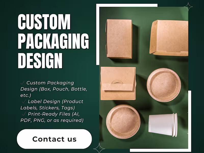 Cover image for Premium Packaging & Label Design