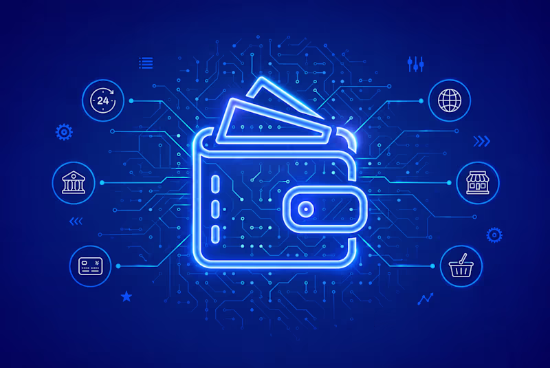 Cover image for eWallet App Development Services - Nimble AppGenie