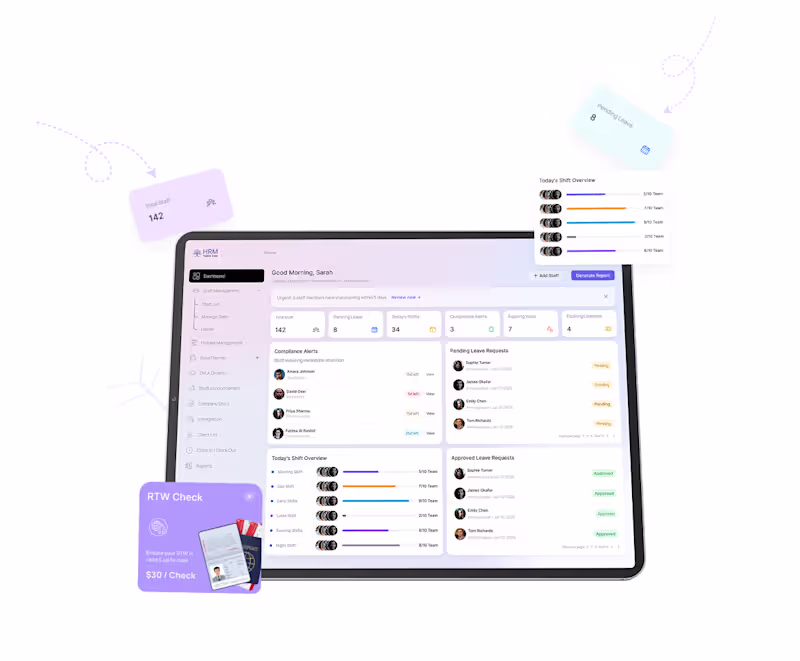 Cover image for Enterprise HRM & Workforce Management SaaS