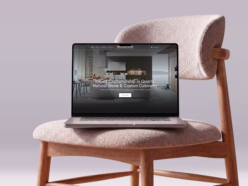 Cover image for Website Design for a Premium Stone & Installation Company