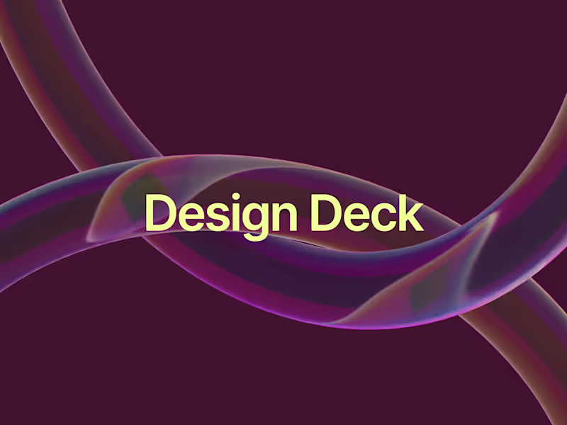 Cover image for Design Deck