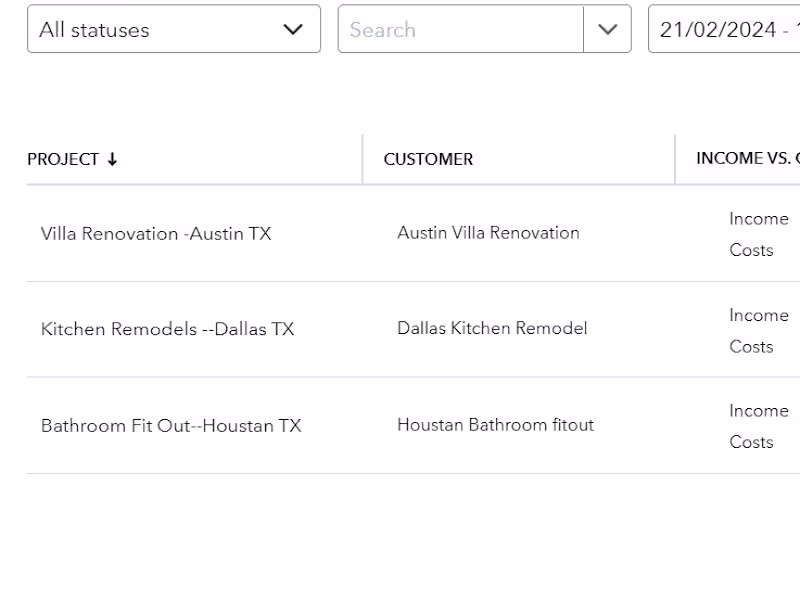 Cover image for Construction Job Costing Setup & Cleanup — QBO