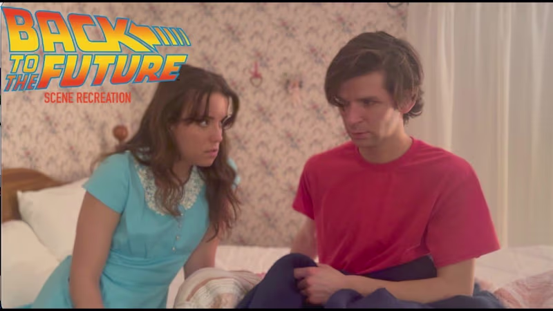 Cover image for BACK TO THE FUTURE - Scene Recreation