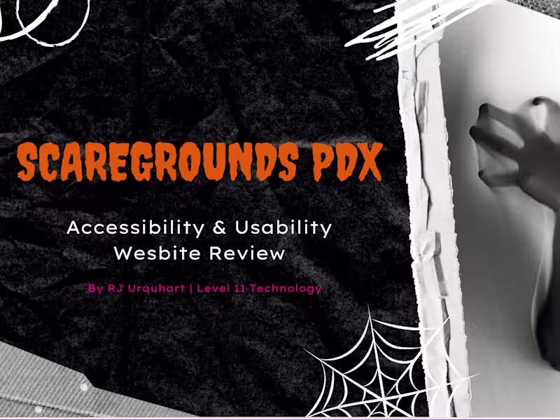 Cover image for ScareGrounds PDX Small Audit