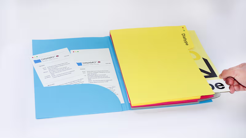 Cover image for ABC Dinamo Type Specimen