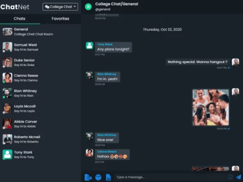 Cover image for PHP chat room 