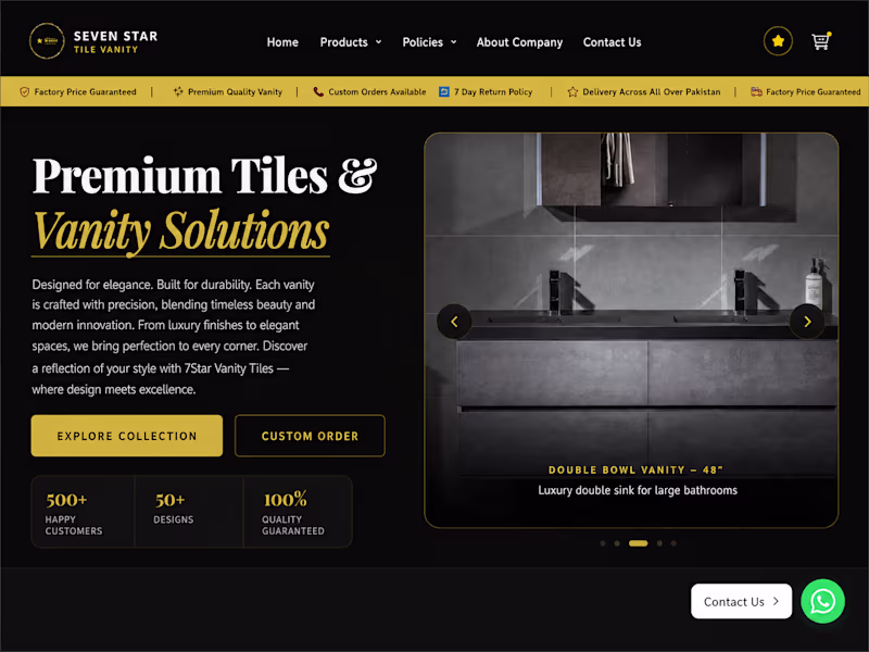Cover image for Built a full-stack e-commerce website